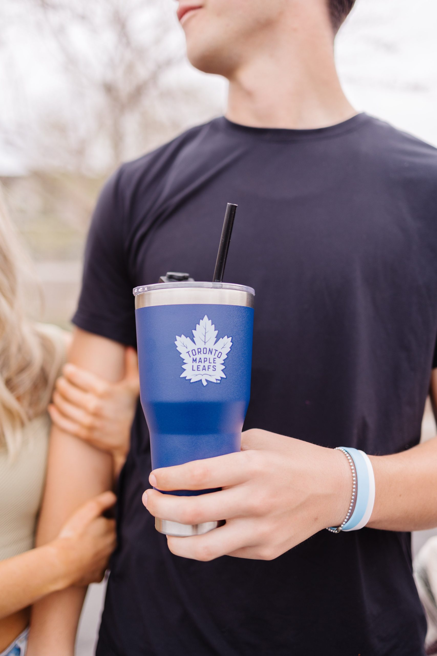 NHL® Cruiser Insulated Tumbler with Flip Lid and Straw - 30oz - Image 3