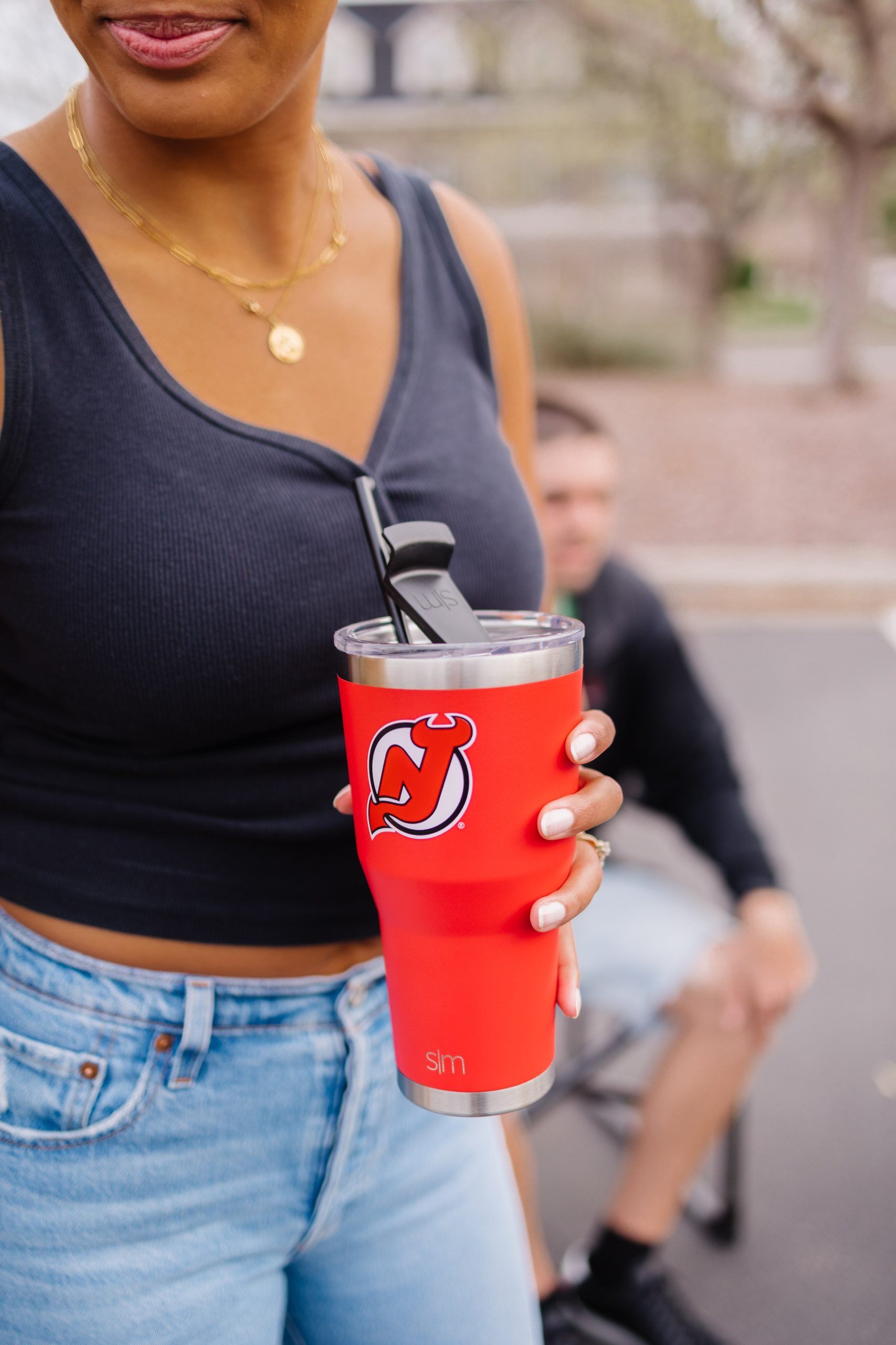 NHL® Cruiser Insulated Tumbler with Flip Lid and Straw - 30oz - Image 4